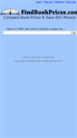 Mobile Screenshot of findbookprices.com